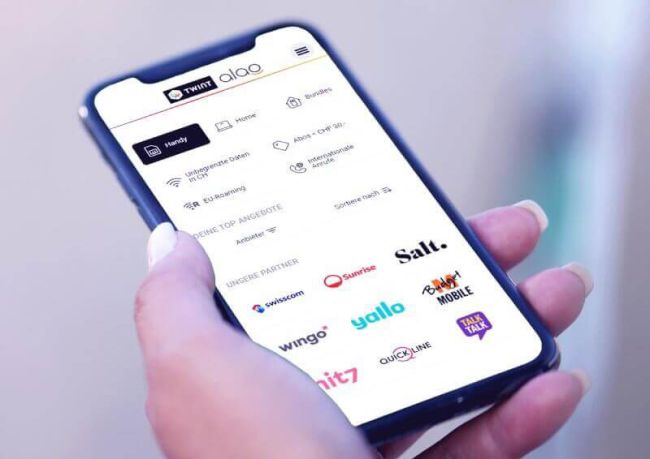 Twint integriert Handy-Tarifvergleich