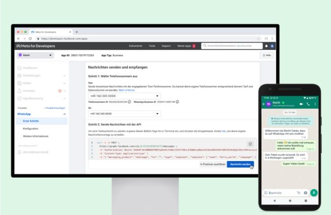 Meta führt API für Whatsapp Business ein