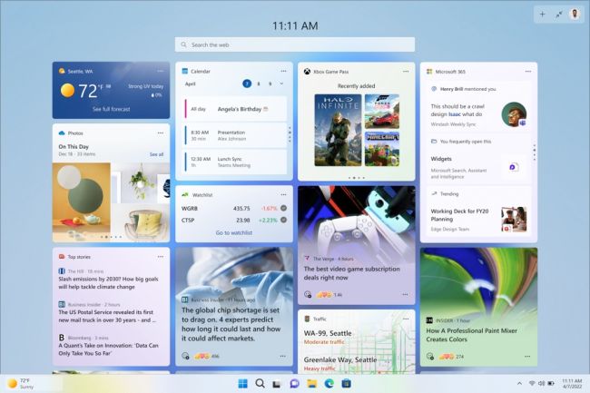 Microsoft erweitert Widgets unter Windows 11
