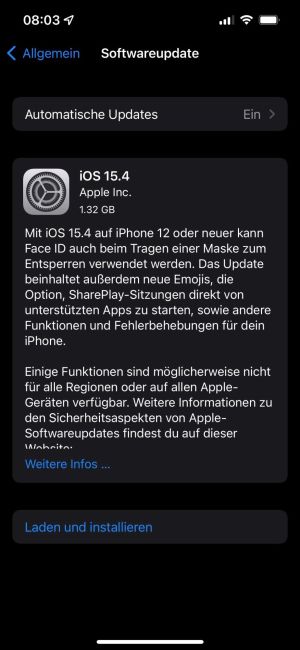 iOS 15.4 und MacOS 12.3 sind da