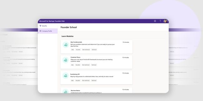 Startup Founders Hub: Microsofts Starthilfe für Jungunternehmer ist live