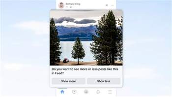 Neue Funktionen um Facebook-Feed anzupassen