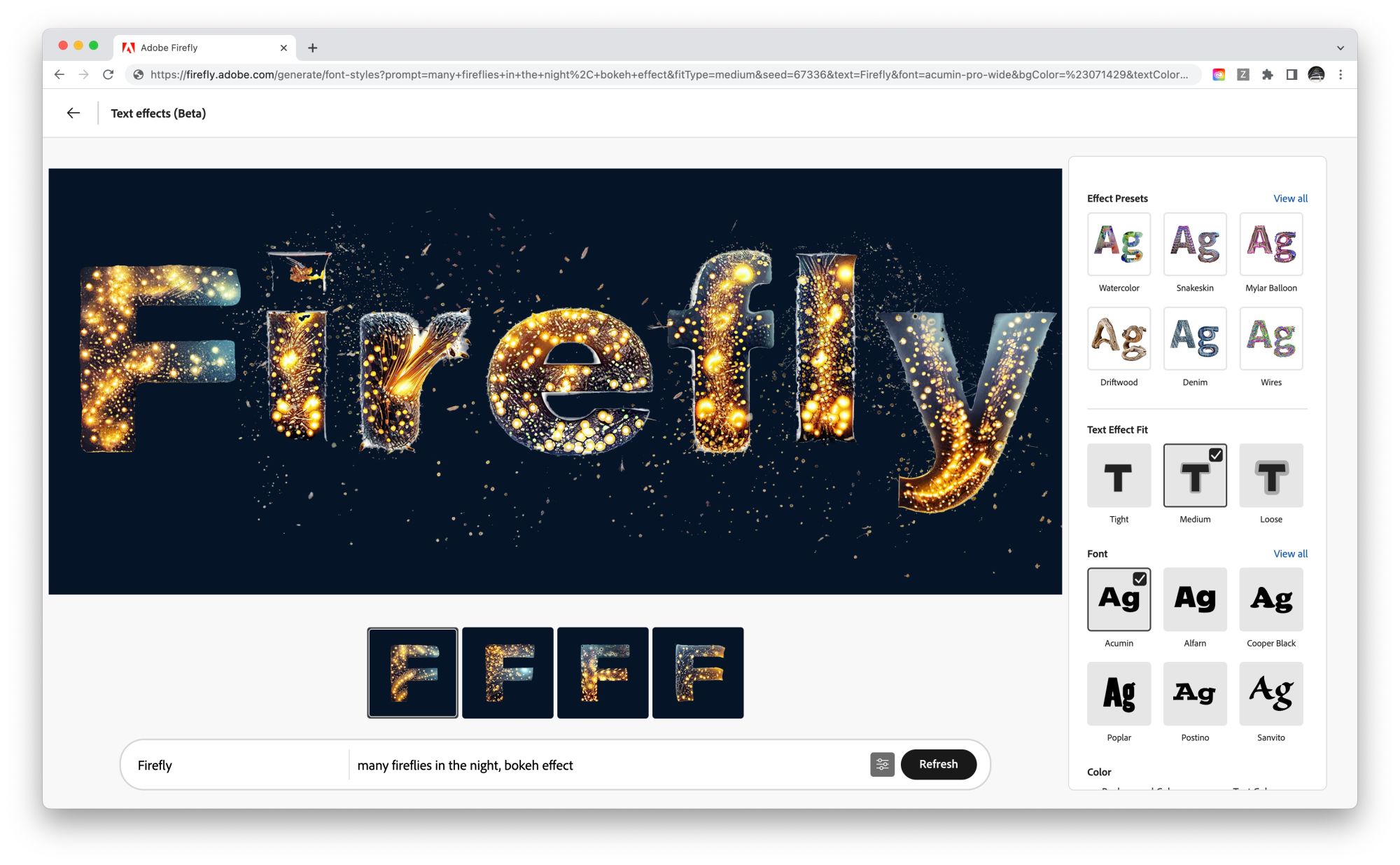 Adobe Pr sentiert KI Bildgenerator Firefly
