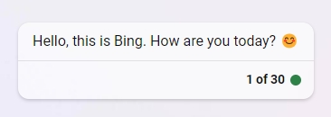 Bing Chat mit mehr Sessions und Chats pro Tag