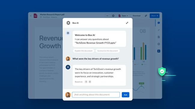 Box integriert KI in seine Dienstleistungen