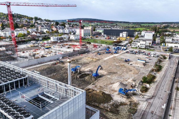 Baustart für zwei neue Green-Datacenter auf dem Metro-Campus Zürich