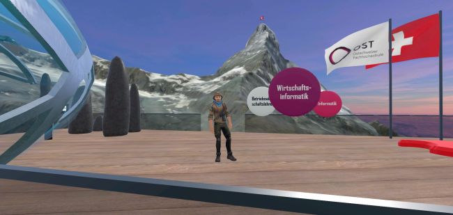 Fachhochschule Ost wirbt im Metaverse