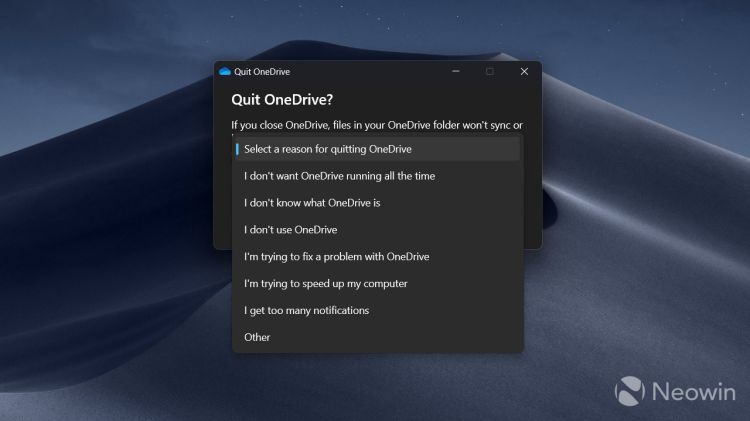 Microsoft drängt zur OneDrive-Nutzung und belästigt mit Umfrage