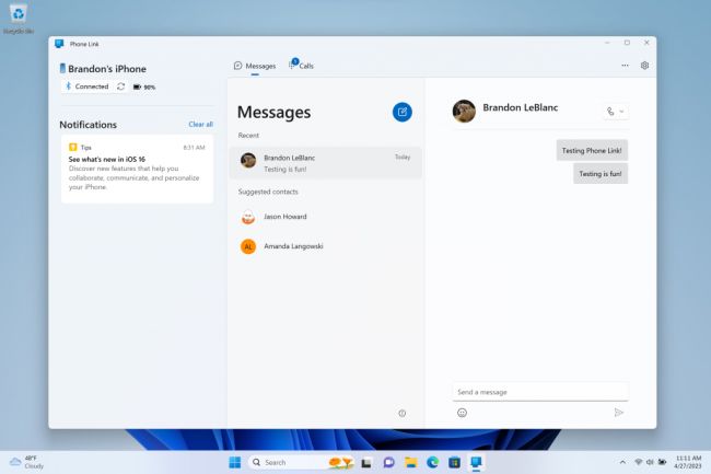 iMessages neu unter Windows verfügbar