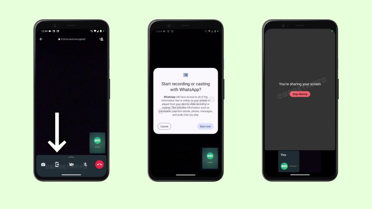 Whatsapp arbeitet an Screensharing-Funktion