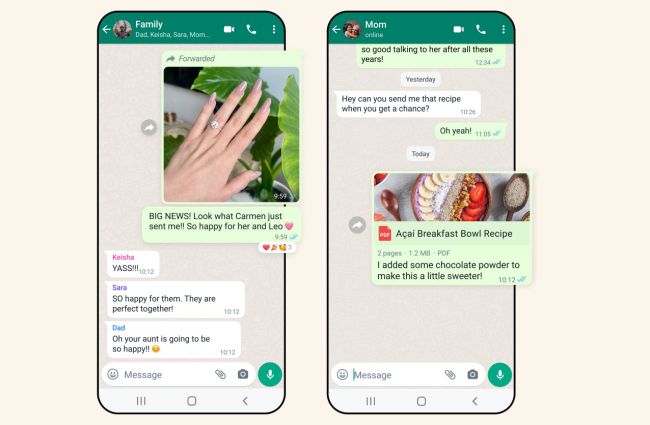 Umfragen, Filesharing - Whatsapp kriegt neue Funktionen