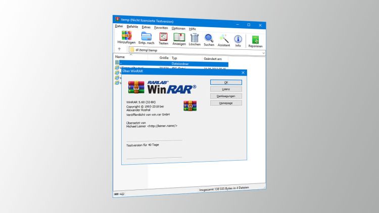 Winrar-Leck wird für Angriffe missbraucht