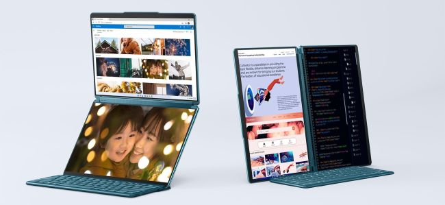 CES: Lenovo-Notepad soll gleich zwei Bildschirme erhalten