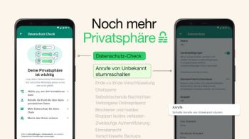 Whatsapp bringt neue Datenschutz-Features und Datenschutz-Selbstcheck