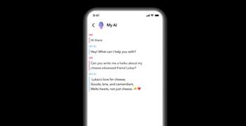 Snapchat lanciert KI-Chatbot My AI