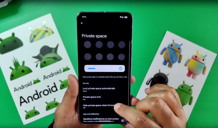 Google führt Private Space in Android 15 ein