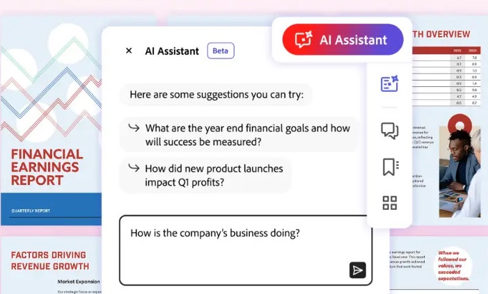 Adobe stellt KI Assistent für Dokumentenbearbeitung vor