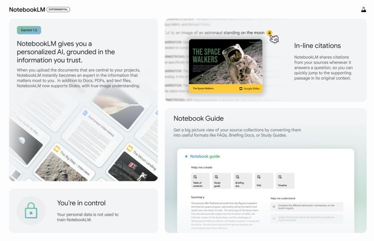 Google bietet NotebookLM in der Schweiz an