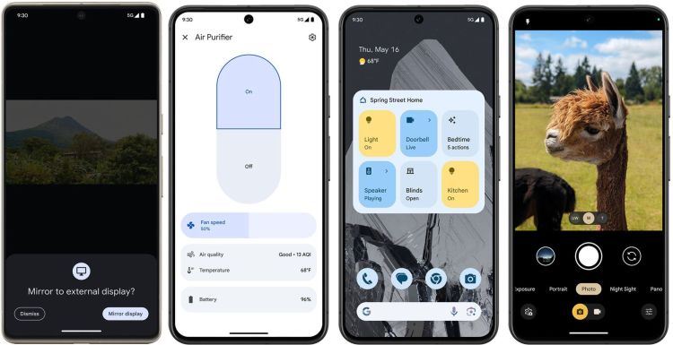 Neue Features für Googles Pixel-Portfolio