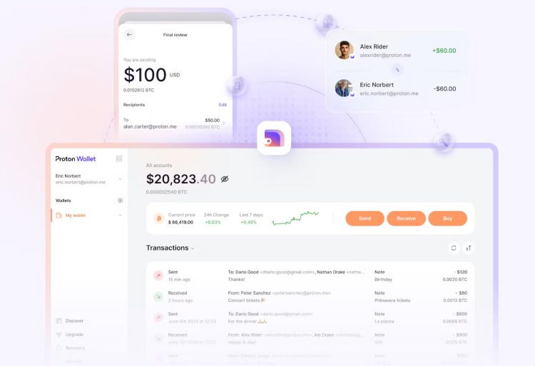 Proton stellt Bitcoin Wallet vor