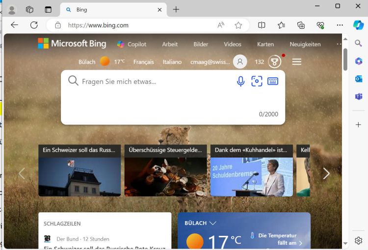 Bing-Suchmaschine hat über 140 Millionen tägliche Nutzer