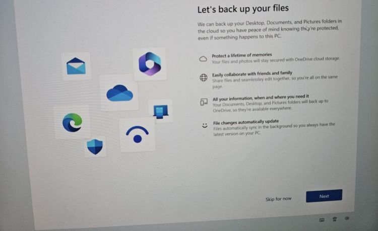 Microsoft wirbt mit Vollbild-Pop-up für Onedrive