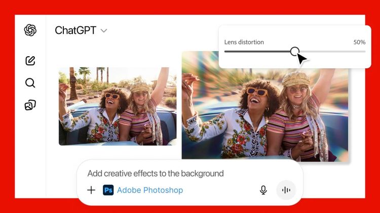 Adobe bringt Photoshop, Express und Acrobat in ChatGPT