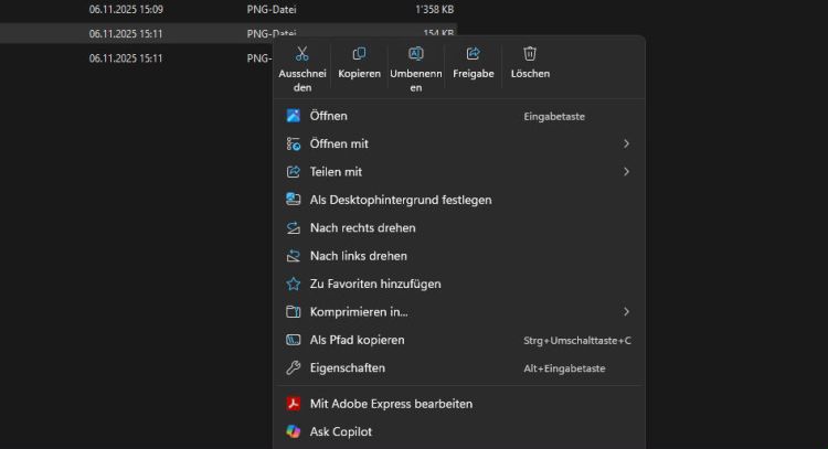 Microsoft will Kontextmenü in Windows 11 aufräumen
