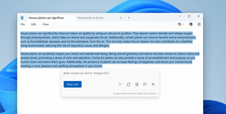 Notepad, Paint und Snipping Tool werden um KI-Features ergänzt