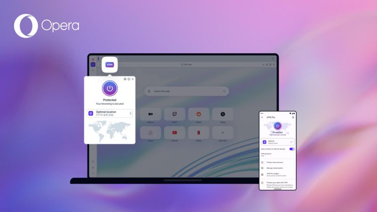 Opera lanciert verbesserten VPN-Pro-Modus