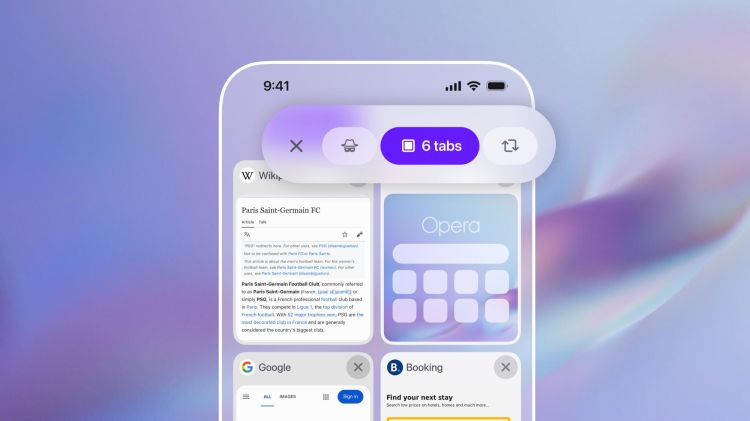 Opera stellt neues Tab-Management-System für iOS vor