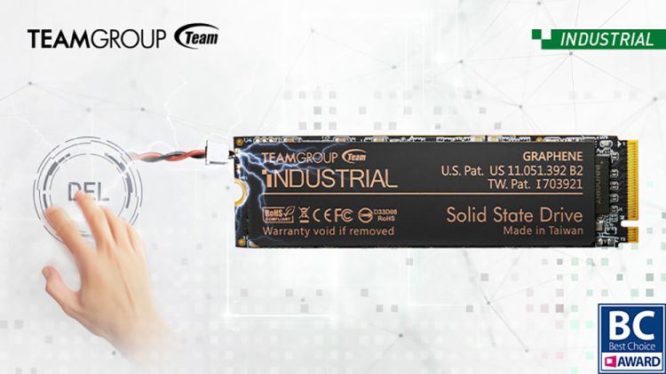 NVMe-SSD mit Selbstzerstörungsmechanismus