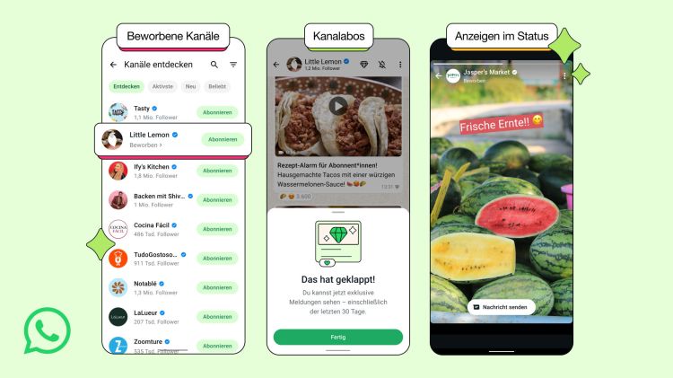 Also doch: Whatsapp bekommt Werbung