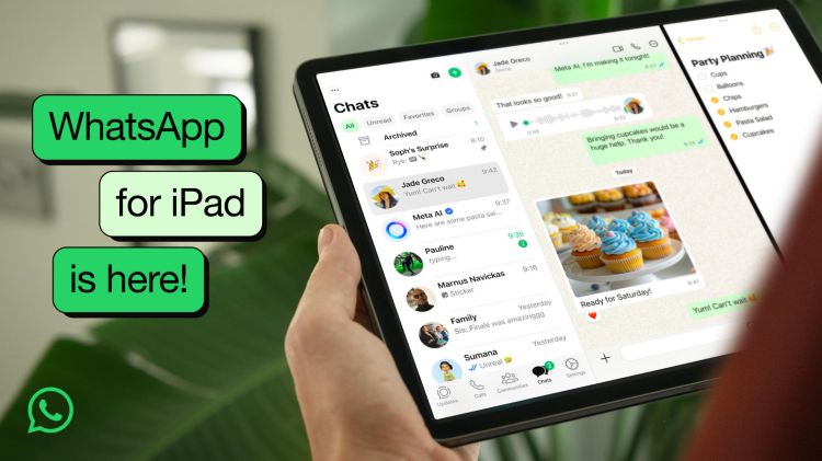 Whatsapp fürs iPad ist da; neue Funktionen für Status-Updates