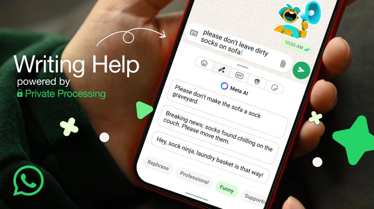 Whatsapp stellt KI-Schreibhilfe vor