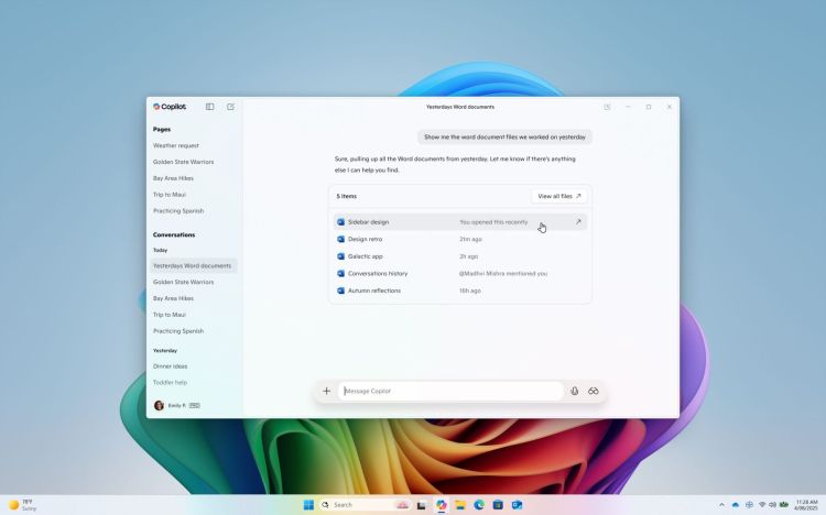 Windows rollt Copilot-basierte Suchfunktion aus