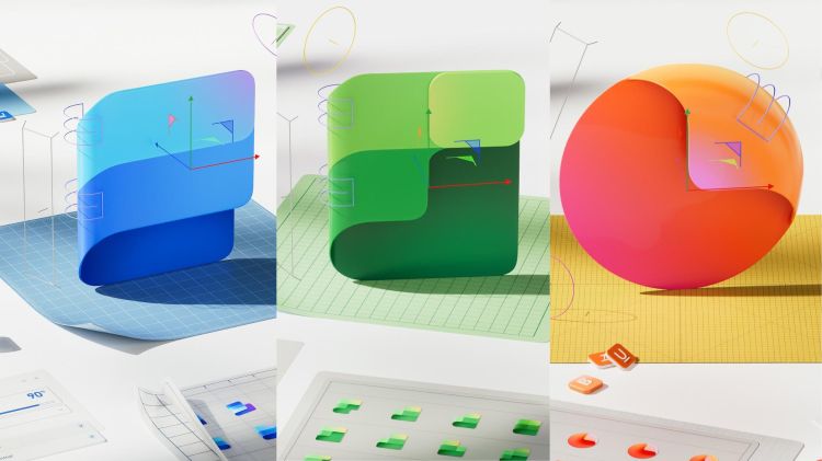 So hätten die Icons von Word und Excel aussehen können