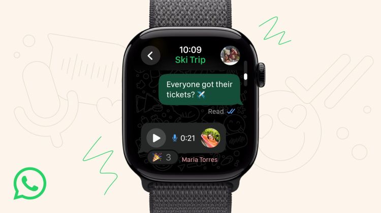 Whatsapp gibt es nun als App für die Apple Watch