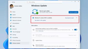 Windows 11 25H2 als Preview verfügbar