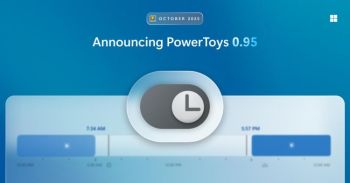 Powertoys 0.95 mit Light Switch und schnellerer Befehlspalette