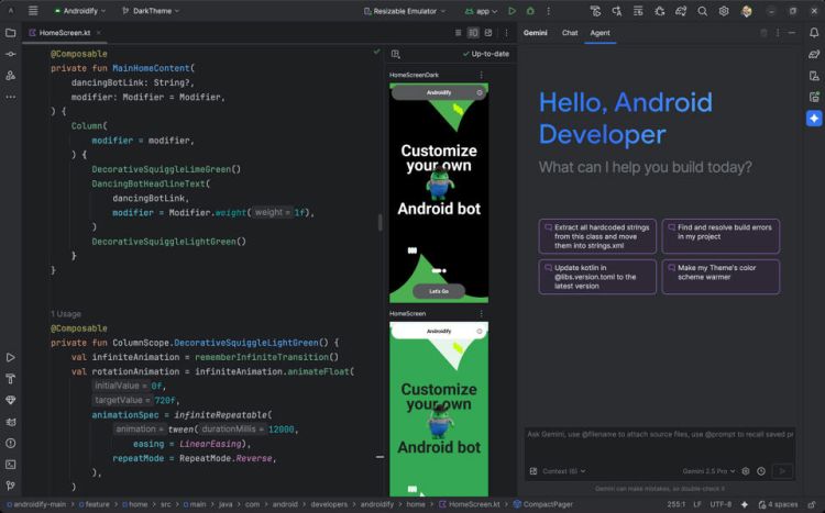 Google veröffentlicht Android Studio Quail 2