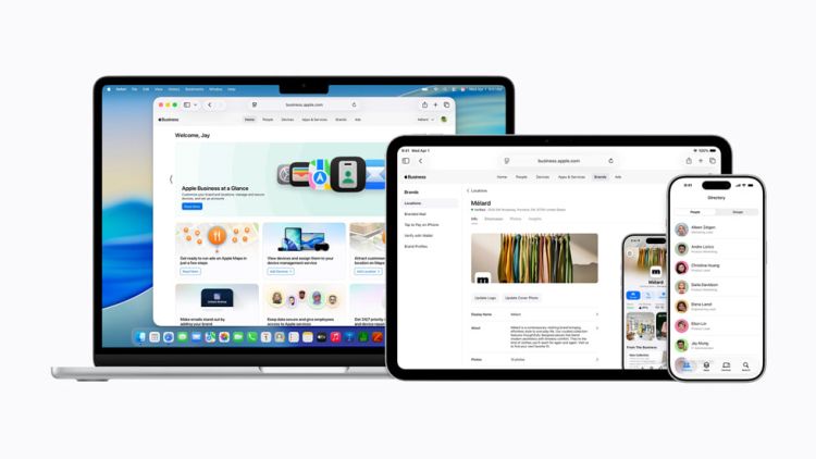 Gratis-Unternehmensplattform Apple Business wird lanciert