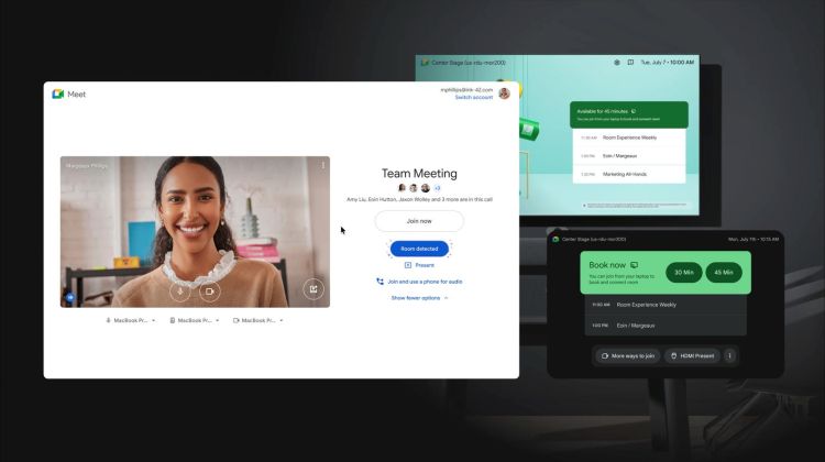 Google weitet 'Connect Room' auf alle Workspace-Kunden aus