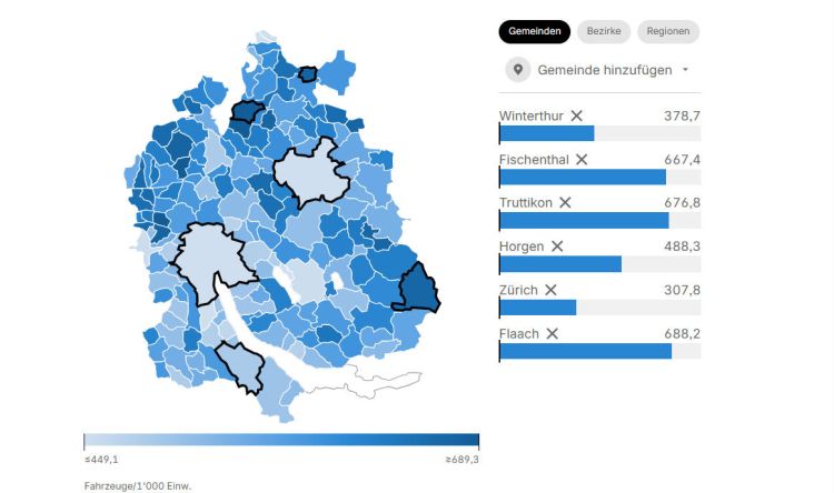 Neue Plattform bietet spannende Daten aus Zürcher Gemeinden