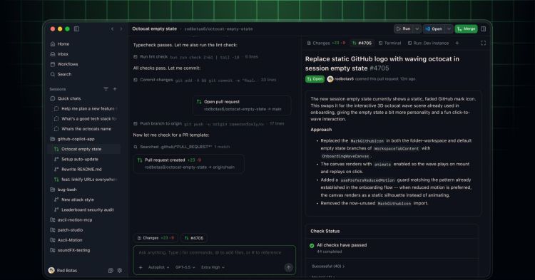 Github Copilot-App ist als Vorschau verfügbar