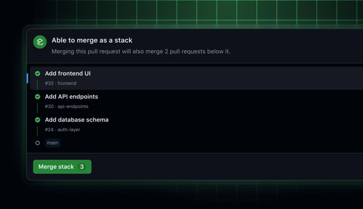 Github führt Stacked Pull Requests ein