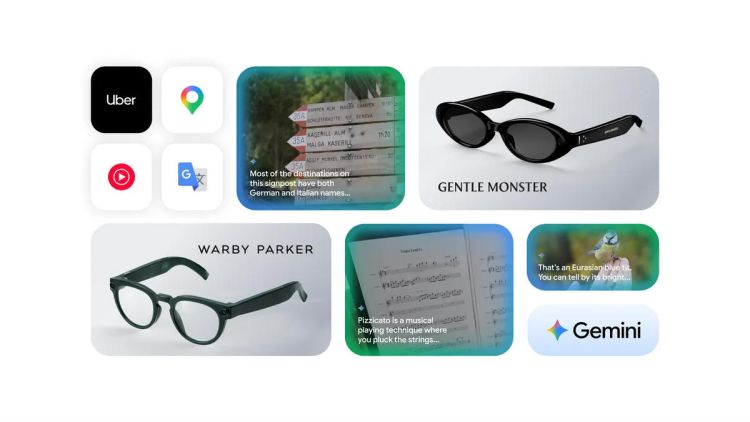 Google I/O: Google zeigt smarte Brillen mit Gemini