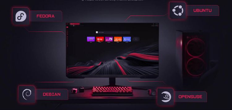 Opera-GX-Browser neu auch für Ubuntu & Co. verfügbar