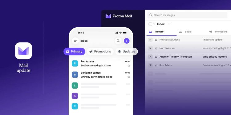 Proton Mail sortiert E-Mails automatisch
