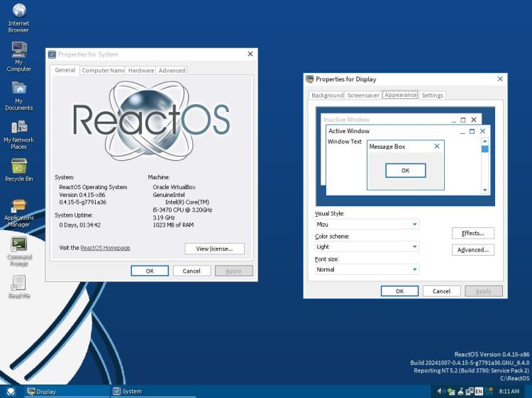 Windows-Klon ReactOS feiert sein 30. Jubiläum